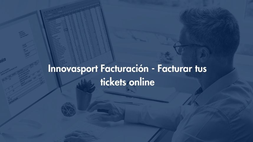 Facturación Innovasport - Facturar tus tickets online