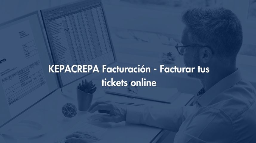 Facturación KEPACREPA - Facturar tus tickets online